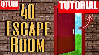 40 Escape Room  Qtuiii  Fortnite [upl. by Wawro591]