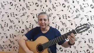 Tocando quotChalanaquot de Almir Sater por Professora Liliane Francioni [upl. by Samala]