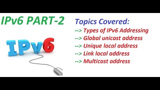 IPv6 Addressing  Types of IPv6 Address  PART2  TAMIL [upl. by Aronoel965]