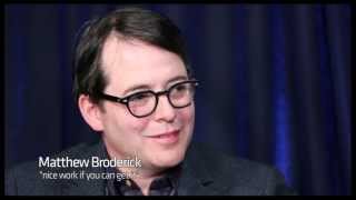 Show People With Paul Wontorek Matthew Broderick on quotNice Workquot Nathan Lane amp More [upl. by Bivins]