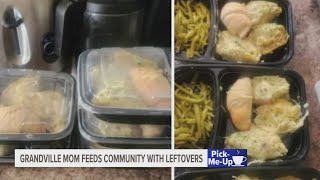 Grandville mom packs up leftovers to share with neighbors [upl. by Gerta]