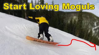 Why You Suck at Snowboarding Moguls [upl. by Hal162]