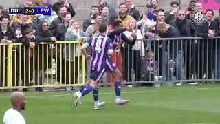 HIGHLIGHTS  Dulwich Hamlet vs Lewes  160324 [upl. by Eelanej]