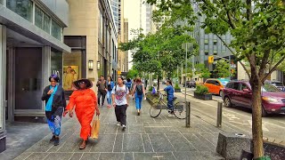 Toronto Walk  Bloor St W Mirvish Village to Yorkville [upl. by Eirlav]