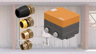 OptiarmaturUPBox mit der OptiflexVerteilerbox Schnellkupplungen und Steckübergängen installieren [upl. by Chee]