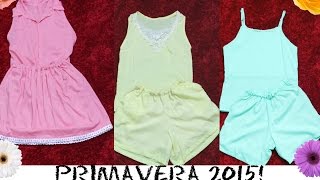 6 Modelos em 1 Vídeo Tutorial Primavera 2015 [upl. by Berey80]