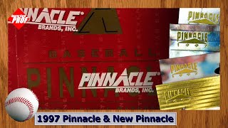 1997 Pinnacle and New Pinnacle Baseball Sets [upl. by Schilling]