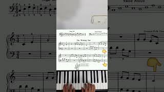 39 Piano Lesson Learning John Thompsons Grade 2   the wishing stars [upl. by Ednihek]