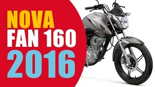 Honda Fan 160 2016  KG Motos [upl. by Ayit737]