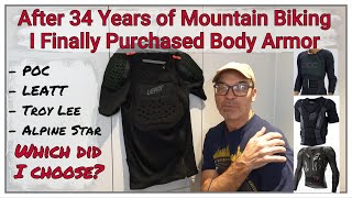 Leatt Body Stealth Tee Mountain Bike Body Armor  Review and Comparison [upl. by Samtsirhc]