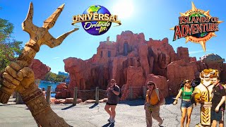 Exploring Universal Islands of Adventure Theme Park Orlando Florida [upl. by Deyas75]