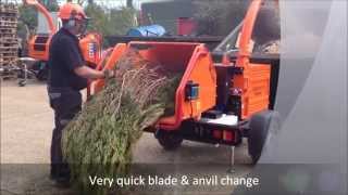 Timberwolf TW230DHB woodchipper [upl. by Xanthe]