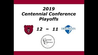 Ursinus vs FampM  2019 Centennial Conference Playoffs [upl. by Sidhu]