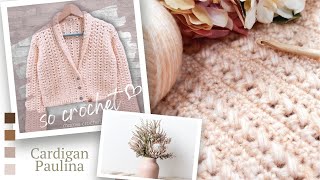 😍 ADORABLE VESTE GLAMOUR  LE CROCHET QUON ADORE 💖 𝐓𝐔𝐓𝐎 𝐂𝐑𝐎𝐂𝐇𝐄𝐓 𝐅𝐀𝐂𝐈𝐋𝐄 quotPAULINAquot 𝐌𝐚𝐦𝐢𝐞𝐂𝐫𝐨𝐜𝐡𝐞𝐭 [upl. by Nilde127]