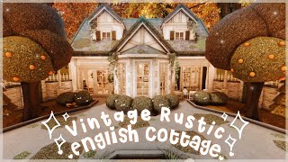 Vintage Rustic English Cottage Inspired Home  Speedbuild and Tour  iTapixca Builds [upl. by Veno933]