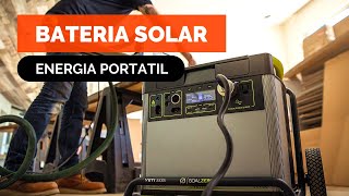 ENERGÍA GRATIS  Generador Eléctrico Solar Portátil ☀️ Goal Zero Yeti 3000x [upl. by Spiegelman862]