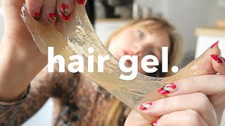 Trying Flaxseed Gel on My Hair [upl. by Drucill]