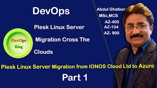 Plesk Linux Server Migration from IONOS Cloud to Azure Cloud With All Hosting Domains Part 1 [upl. by Gnok]