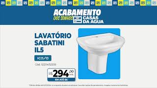 Acabamento dos Sonhos com ofertas especiais na Casas da Água [upl. by Rhiana21]