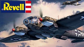 Heinkel He111 H6 Full video build  REVELL [upl. by Nacnud45]