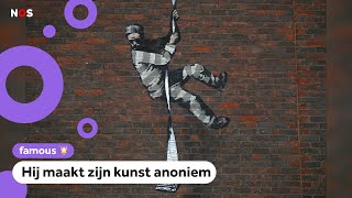 Geheimzinnige Banksy vertelt hoe hij zijn kunst maakt [upl. by Gough]