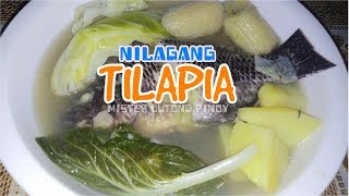 NILAGANG TILAPIA  PESANG ISDA  LUTONG PINOY  PANLASANG PINOY [upl. by Ehcor]