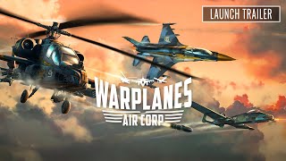 Warplanes Air Corp – Launch Trailer Meta Quest SteamVR [upl. by Engamrahc236]