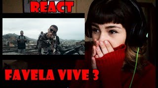 REACT ADL Favela Vive 3  ADL Choice Djonga Menor do Chapa amp Negra Li [upl. by Isidoro105]