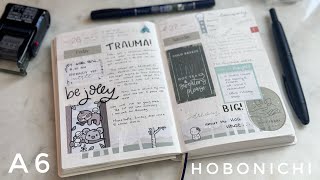 2024 Hobonichi A6 English Techo HON Planner Flip Through  Planning System amp Process [upl. by Icyaj964]