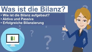 Bilanz  Was ist das einfach erklärt [upl. by Ynnek439]