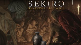 Giving The Sculptor Unrefined Sake  Sekiro Shadows Die Twice [upl. by Kask]