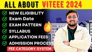 All About VITEEE 2024 😍  Not Sponsored ❌  VIT Vellore  VITEEE 2024  VITEEE Exam Information [upl. by Aralk]