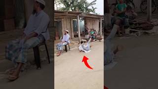 Chair pulling prank 4 😂 funny duetreaction comedy [upl. by Pietro]