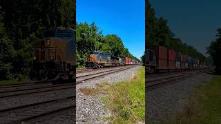 Long Stack Train Chugging West railroad train railfan [upl. by Lletnahc]