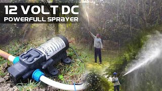 Powerful Charging Sprayer Pump For Agriculture Using 12 Volt DC Motor [upl. by Press]