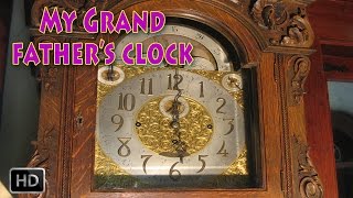 My Grandfathers Clock With Lyrics  Nursery Rhymes for Children  Toddler Songs [upl. by Eznyl]