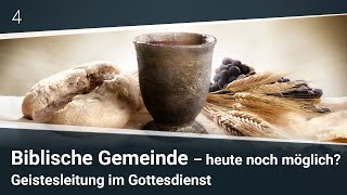 Geistesleitung im Gottesdienst  Martin Vedder I Biblische Gemeinde Serie [upl. by Nnayllas518]