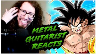 Pro Metal Guitarist REACTS Dragon Ball Z Dokkan Battle TEQ Goku Standby Skill OST [upl. by Ajuna]