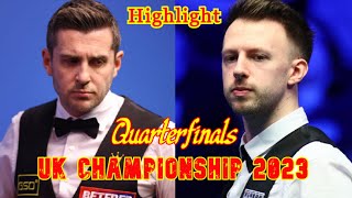 Mark Selby vs Judd Trump QF Highlight UK Championship 2023 Snooker [upl. by Orlantha]