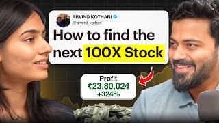 How to identify Multibagger Stocks ft Arvind Kothari [upl. by Eralc487]