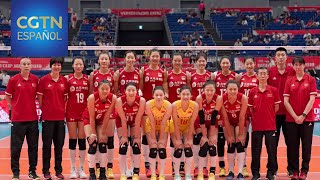 El equipo nacional femenino de voleibol de China reanuda sus entrenamientos en Ningbo [upl. by Rodolph]