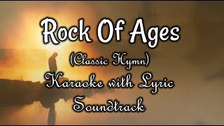 ROCK OF AGES quotKaraoke Versionquot Key  A amp B♭ [upl. by Yttak572]