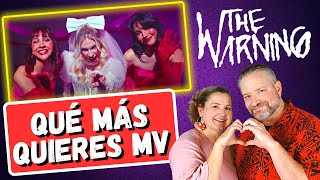 First Time Reaction to The Warning  Qué Más Quieres Official Video [upl. by Ainatnas228]