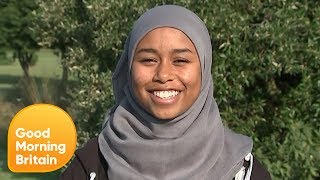 Khadijah Mellah to Become the First Horse Racer in the UK to Wear a Hijab  Good Morning Britain [upl. by Eetsirk247]