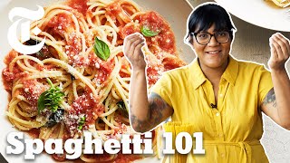 Sohla Shows You How to Cook Spaghetti Like a Pro  Cooking 101  NYT Cooking [upl. by Hyo455]