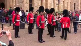 Grenadier Guards  Tower of London  2 July 2013 [upl. by Gass]