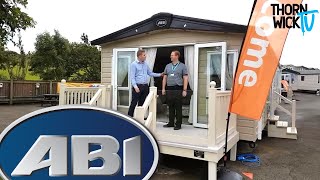 2017 ABI Beaumont 42x14 Static caravan Walk through VAN TOUR  VAN LIFE [upl. by Haizek521]