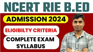 RIE CEE 2024क्या है RIE CEE Application form start last date exam date  syllabus exam pattren [upl. by Bride]