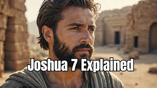 Joshua Chapter 7 Explained Achans Sin [upl. by Allebasi142]