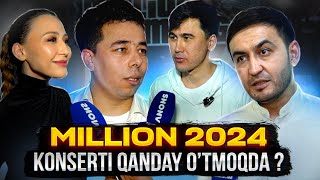 Million 2024 konserti qanday otmoqda millionjamoasi million anons [upl. by Acus]